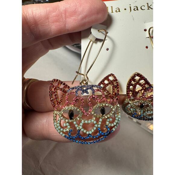 2 PC Bundle, NWT, KALI Sandals size 9M, Bella-Jack cat shaped earrings - Picture 3 of 8